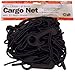 Produktbild A-szcxtop (TM) schwarz 38,1 x 38,1 cm 6 Haken Bungee Cargo Net erstreckt sich 76,2 x 76,2 cm für ATV