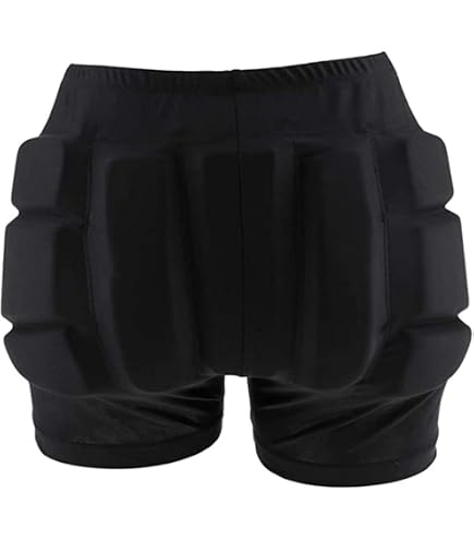 WOSAWE Pantaloncini Da Moto Protettivi Da Uomo Snowboard Sport Hip Butt