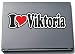 Produktbild INDIGOS UG - Aufkleber - I Love Heart Decal Sticker Laptopskin Laptopaufkleber 297 mm - Ich Liebe - Name (Mann, Frau, Kind, Junge, Mädchen) - I Love Viktoria