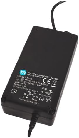 WORLDWIDE AC/DC MULTIVOLTAGE POWER SUPPLY ADAPTOR KIT 3000mA NEW