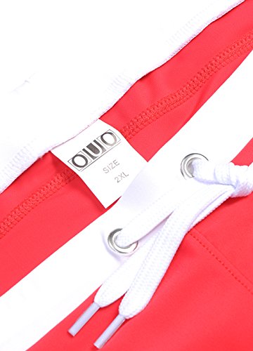 OUO Badehose Herren Badeshorts Schwimmhose Wassersport männer Hose - 4