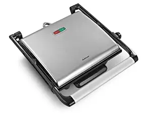 Sunflame Master SF-115 2000-Watt 4-Slice Grill Sandwich Maker (Black)