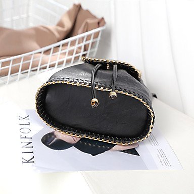 Frauen Rucksack PU alle Jahreszeiten Hochzeit Event / Party and Sport formellen Outdoor Büro & Karriere Schaufel metallische MagneticMilky Weiß Brown