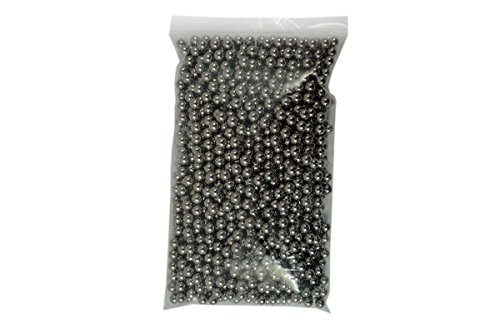 10mm Durable Bike Steel Bearing Ball Beads Carbon Soft Steel Ball Bearings Toy Ammo Catapult Outdoor Game A Pack of 50