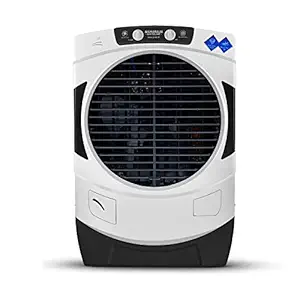 Maharaja Whiteline Bravo Prime Desert Air Cooler, 65 Litre, White & Grey (CO-163)