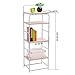 GreenForest® Wooden Storage Shelf Rack Modern Fresh Shelf Organizer Tray display unit living room,study room ,Bedroom