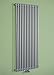 Produktbild Designheizkörper Designer Heizung Vertikal 1400x580mm Silber