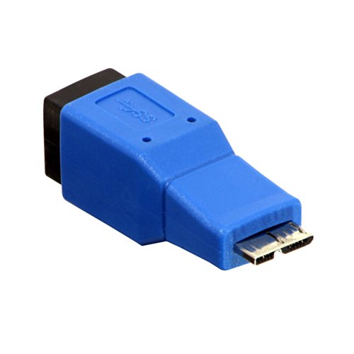 LINDY 71278 – USB-Adapter 3.0 – B-Kupplung an Micro-B-Stecker