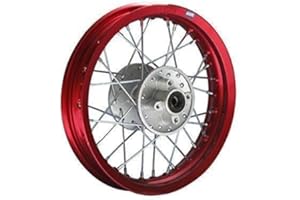 hmparts - Cerchione in Alluminio Anodizzato 12 posteriore , per Pit Bike, Dirt bike, Cross