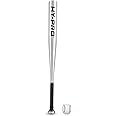 Hy-pro 26” Aluminium Baseball Set – Metal Baseball Bat and Ball With Anti-slip Grip, Lightweight Build, Ideal for Garden Games, Bat And Ball Play, and Adult Outdoor Games