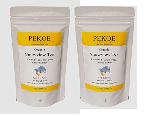ORGANIC Darjeeling Tea FTGFOP-1(Snowview Tea Estate) Limited Edition 50gm Each Pack of 2 RS.120 (73.00% Off) - Amazon ORGANIC Darjeeling Tea FTGFOP-1(Snowview Tea Estate) Limited Edition 50gm Each Pack of 2 RS.120 (73.00% Off) - Amazon