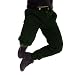 Produktbild LANSKIRT Herren Veneto Leinen-Hose Lange Hose Bequeme Stoffhose aus Hochwertiger Leinenmischung Hose Slim Fit (XXXL, Grün)