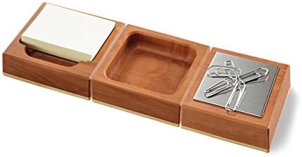 3er Set: (Büroklammerhalter; Schale; Notitzzettel) - Originelles Geschenk