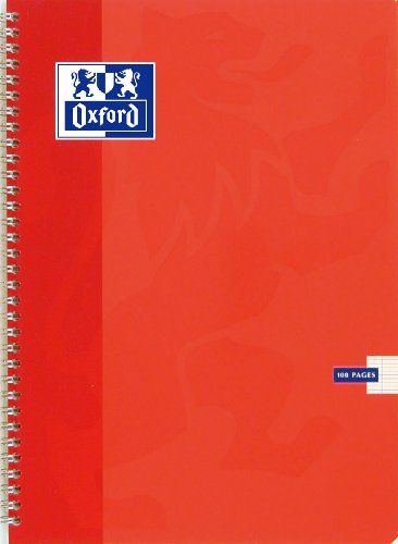 Preisvergleich Produktbild Oxford 100103584 Spiralheft, DIN A4, 50 Blatt