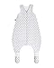 Produktbild Julius Zöllner 9092767260 Jersey Jumper Plus - Schlafsack mit Beinen und Füßen, Ornament, circa 92 cm, grau