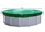 Tela tejida PE 180g / m², estable a los rayos UV, lado superior de color verde, parte trasera negra