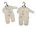 Premature Baby Cotton All in One Romper Suit Pink With Ducks Embroidery - 5/8 lbs