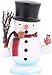 Produktbild Räuchermännchen Schneemann - 15cm - Original Erzgebirge Räuchermann - Dregeno Seiffen
