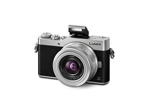 Panasonic DC-GX800KEBS Lumix G Compact System Camera - Silver (12 - 32 mm Lens, 4K Video and Photo)