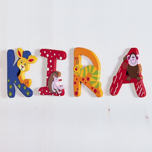 SOLINI Holzbuchstaben mit Tiermotiven - 4