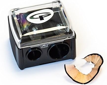 Dual 2 Size Make Up Pencil Sharpener Cosmetic Eye Lip Liner Pen Etc Eyeliner.