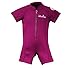 Two Bare Feet Classic Baby Wetsuit - Neoprene Swimsuit Ages 0 - 48 months (M (18-24 months), Raspberry)