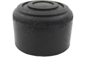 Piedini in Gomma da 48,3mm per Tubi G40, Pali per Ponteggi ecc. - Cappucci Protettivi per Impieghi Gravosi - 2 Pezzi - di Lifeswonderful