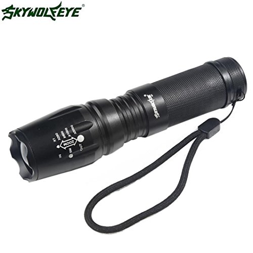 Oyedens Taschenlampe, LED 2000 Lumen G700 Zoom Taschenlampe X800 MilitäR Lumitact Taschenlampe BatterieladegeräT - 8