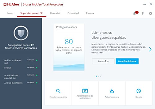McAfee Total Protection 5 Dispositivos 2018 reviews McAfee Total Protection 5 Dispositivos 2018