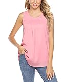 sommer westen damen Eigenschaften: Camisole, A Line, lässig, Leicht, Weich, Plissee- und Swing-Saum-Design machen es leichter und entspannter, perfekt für heiße Sommertage