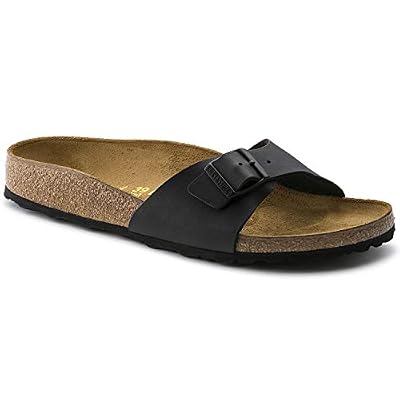 Birkenstock - Madrid BS - Mules - Mixte Adulte - Noir (Black) - 36 EU