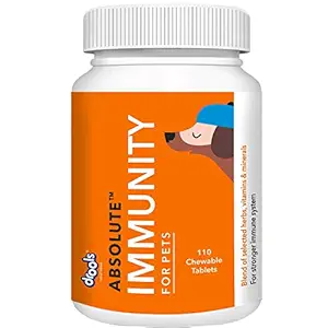 Drools Absolute Immunity Tablet Dog Supplement, 110 Pieces