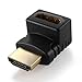 SeCro HDMI Male to Female 270 Degree Right Angle Adapter Gold Plated High Speed HDMI Male to Female Connector - HDMI Port Saver (Buy Original SeCro Brand from only Backbencers Seller to get SeCro 1 Year Warranty) RS.175.00