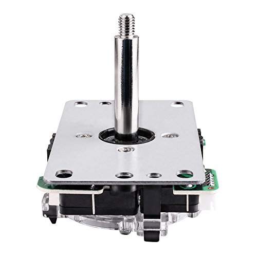 Quimat Cero Retraso Juego de Arcade Joystick USB Codificador Kit de Bricolaje PC para Mame Jamma Raspberry Pi y Juego de Lucha Rojo QR02