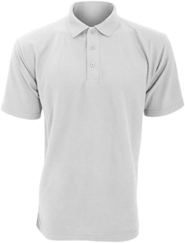 UCC 50/50 Mens Plain Piqué Short Sleeve Polo Shirt