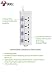 Bull Extension Board | Sockets: 4 | Wire Length: 1.5 mtr | Switches: 4 Individual | Circuit Breaker: Yes | USB Ports: No | Indicator LED: Yes | International Sockets: Yes RS.699.00
