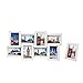 Produktbild Songmics Bilderrahmen Collage für 8 Fotos je 10 x 15 cm (4 x 6") + 1 x einzelner Fotorahmen aus MDF-Platten weiß RPF108W