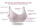Fitglam Womens Seamless Maternity & Nursing Bra Comfort Sleep Bralette 2pack/3pack