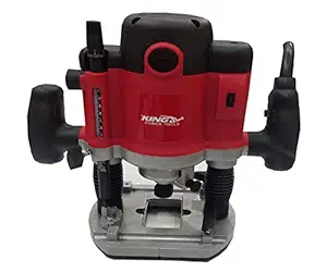 King KP-333 Wood Router - 12 mm with LED light,Red Color
