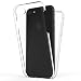 Produktbild NALIA 360 Grad Handyhülle kompatibel mit Apple iPhone 8/7, Full-Cover Silikon Bumper mit Displayschutz vorne Hardcase hinten Hülle Doppel-Schutz Dünn Ganzkörper Case Handy-Tasche, Farbe:Transparent