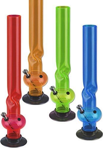 Bong Acrylique, diverses couleurs enfermés