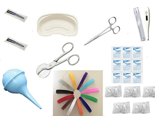 Whelping-Kit-Pup-Kitten-Aspirator-Forceps-Soft-Collars-Cord-Scissors-sterile-Umbilical-Clamps-FREE-WHELPING-DOCUMENTS