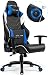 Produktbild GTPLAYER Musik Gaming Stuhl mit Bluetooth Lautsprecher Audio Racing Stuhl Schreibtischstuhl Ergonomisches Design Bürostuhl Multi-Funktion E-Sports Stuhl (Blau)