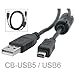 Price comparison product image m-one - CB-USB5 / CB-USB6 / CB-USB8 USB Cable Cord Lead for - Olympus OM-D Series / OM-D E-M1 1250 Kit, OM-D E-M5 Body Only, OM-D E-M5 II Body Only Digital Camera - ( Charging/Data/Photo/Video Sync Transfer)