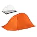 Produktbild Overmont 20D Professionell Leicht 1-2 Personen 4 Jahreszeiten Trekkingzelt Zelt Familienzelt Campingzelt für Camping Wandern Reisen und Klettern 215*130*105cm Orange/ Lila