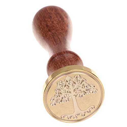 Preisvergleich Produktbild Fenteer Retro Siegel Siegelstempel SIEGELSTEMPEL - Muster Ü, 85x30x30mm