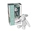 Safe Dreams Safebreathe Hoppy Soft Toy Breathable Bunny Newborn Toy in White and Mint Green