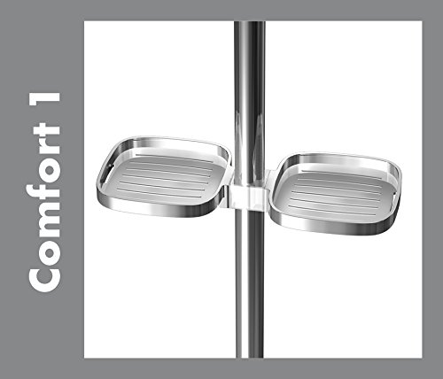 Hansgrohe Casetta Cube Seifenschale, chromfarben - 5