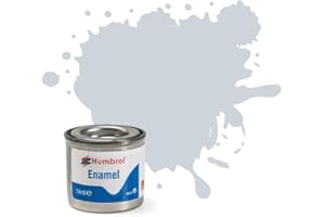Humbrol Enamel Paint 14ML No 27001 Aluminium - Metalcote