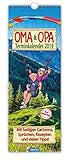 Image de Familienkalender Oma & Opa 2019 Terminkalender Notizkalender für Großeltern: Mit lustigen Cartoons